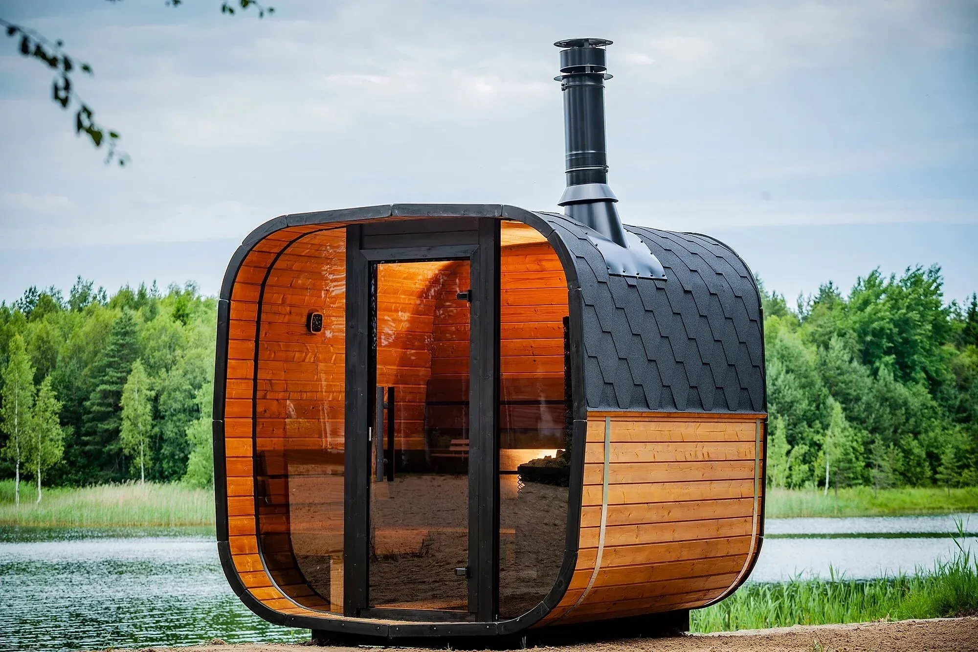 20.000,- i rabatt på badstu og lysthus + pakke verdt 5.000,-