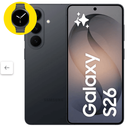 SAMSUNG GALAXY S26 256GB + WATCH S8