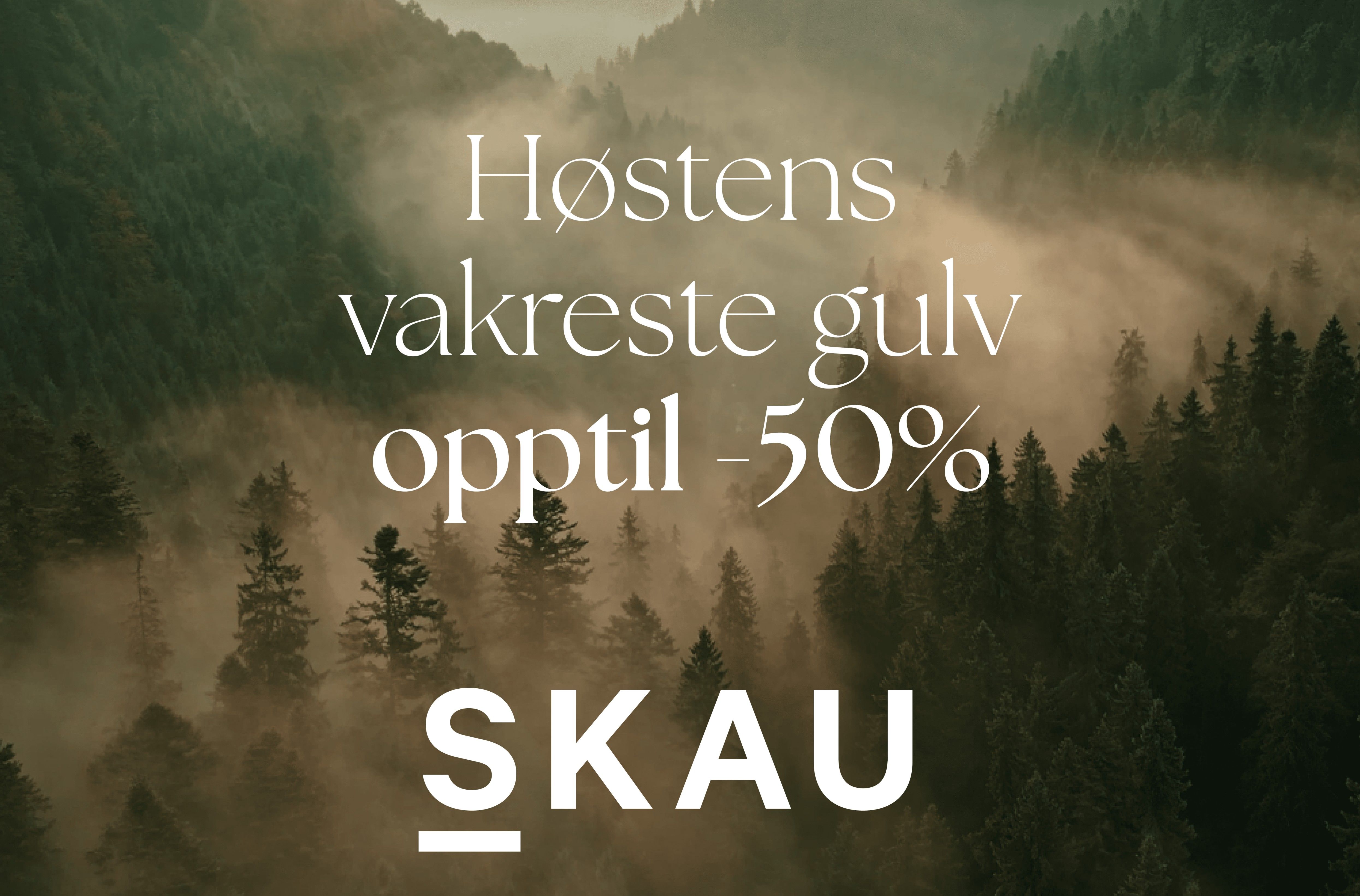 Høstens vakreste gulv hos Skau