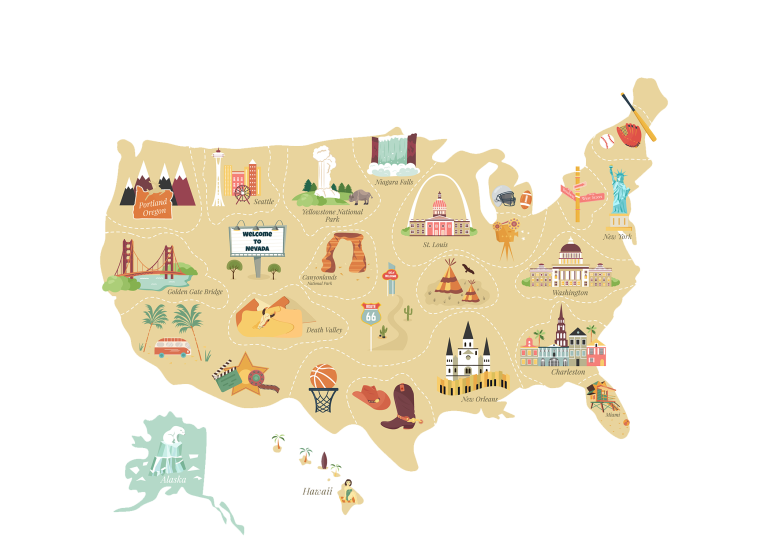 Postcards Across America