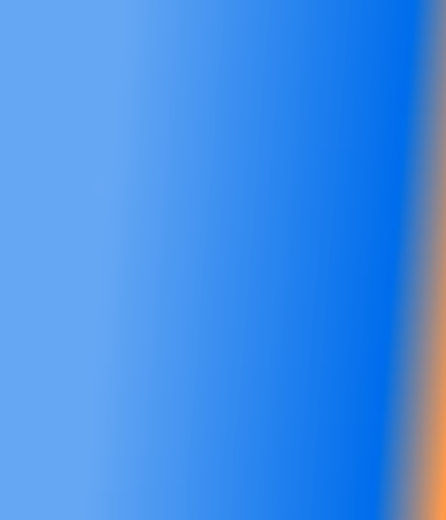 blue and orange background gradient