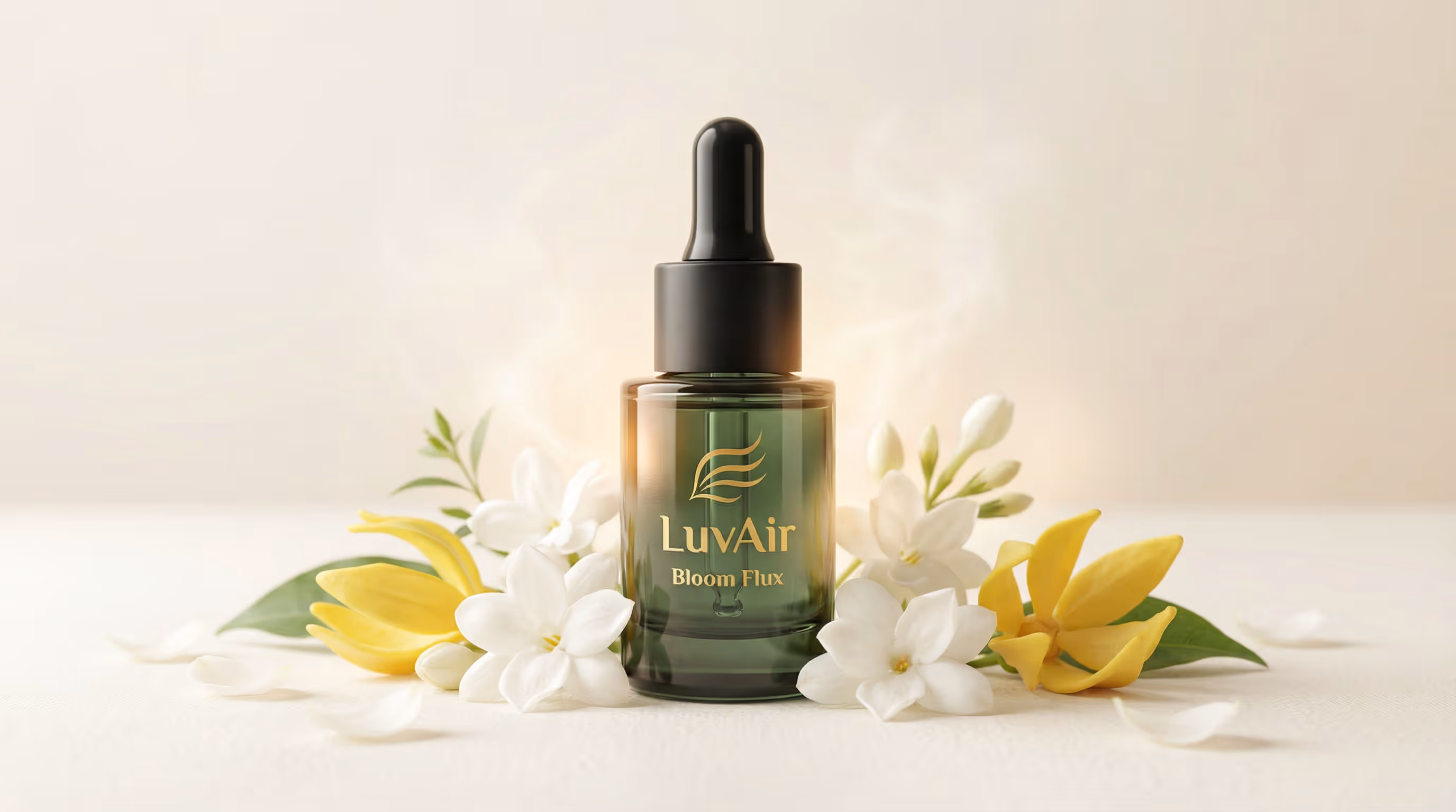 image of massage oils in a massage therapy setting