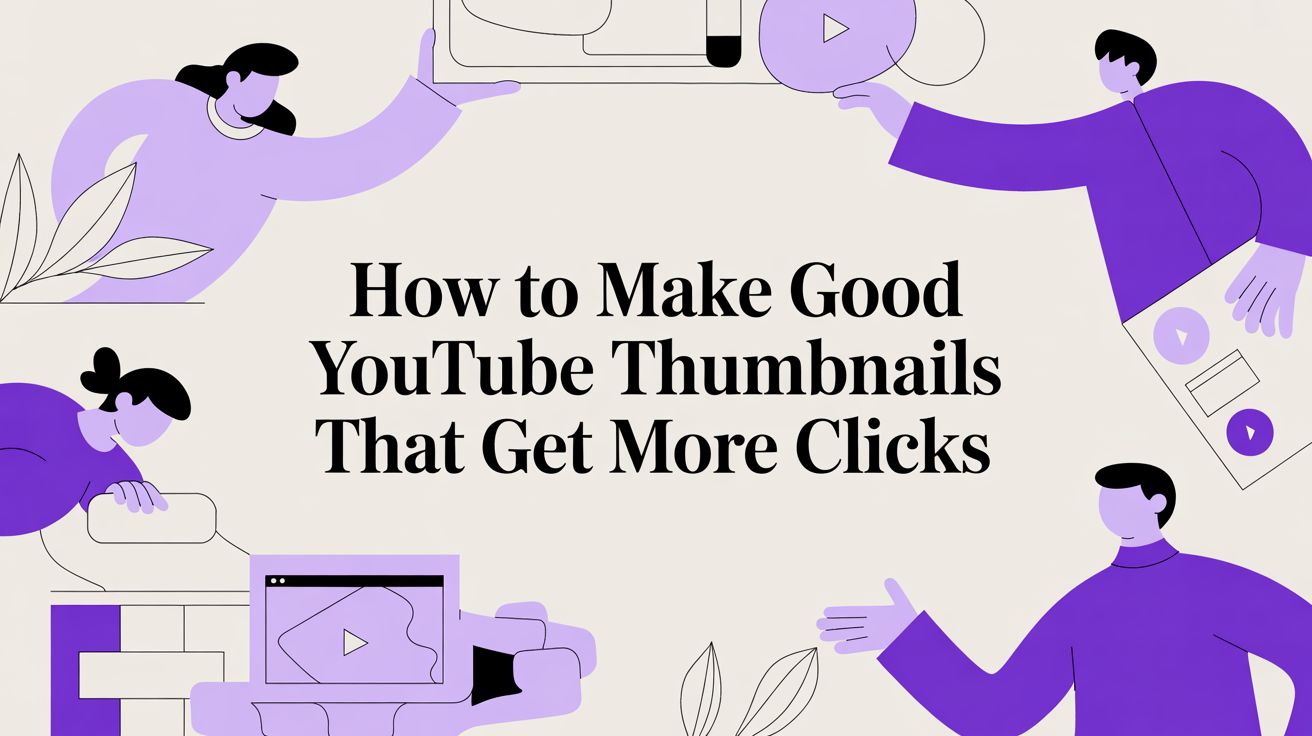 How to Make Great YouTube Thumbnails That Get More Clicks