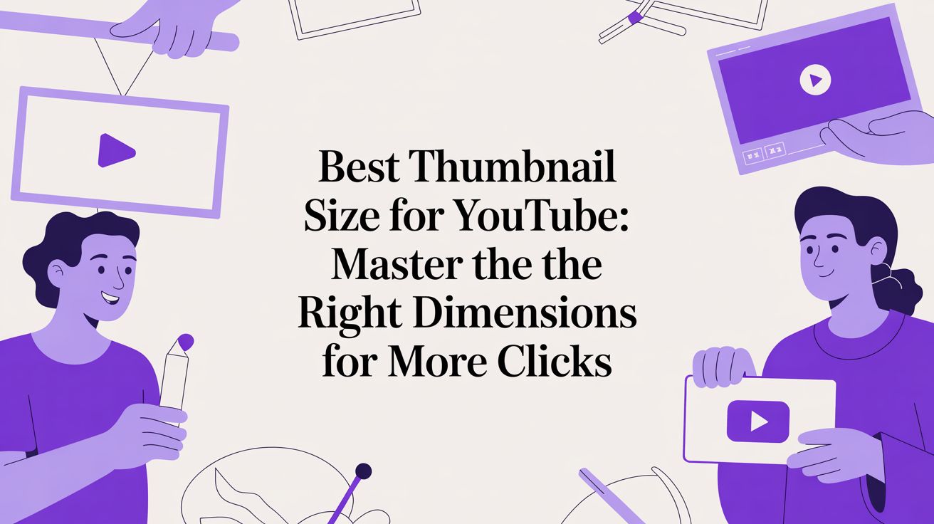 Best Thumbnail Size for YouTube: Master the Right Dimensions for More Clicks