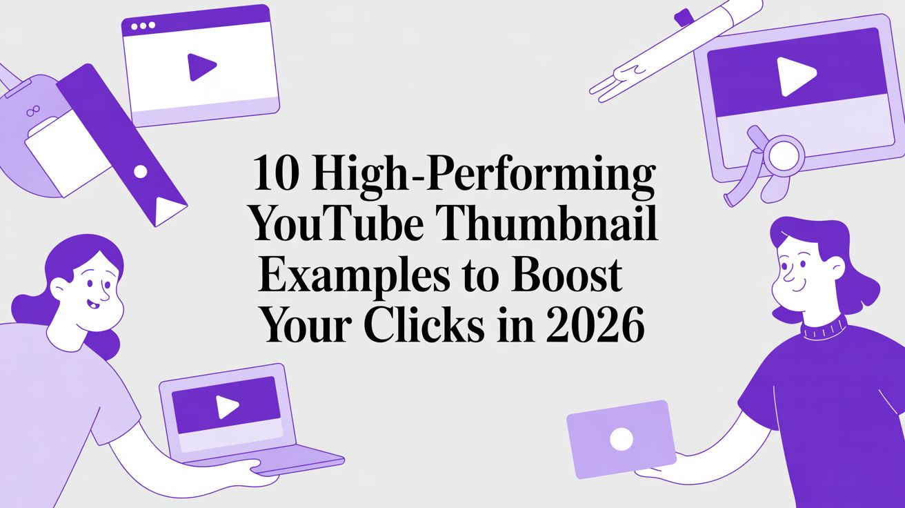 10 High-Performing YouTube Thumbnail Examples to Boost Your Clicks in 2026