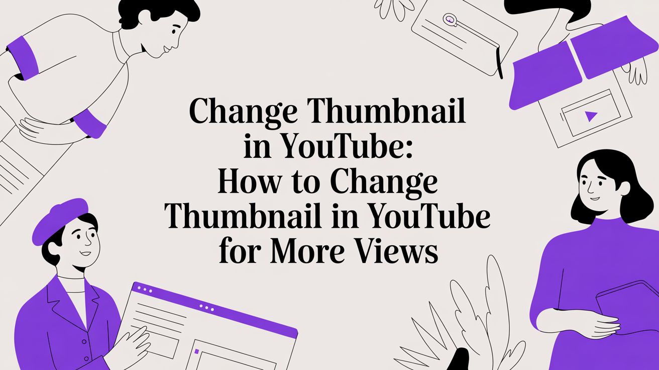Change Thumbnail in YouTube: How to change thumbnail in youtube for more views