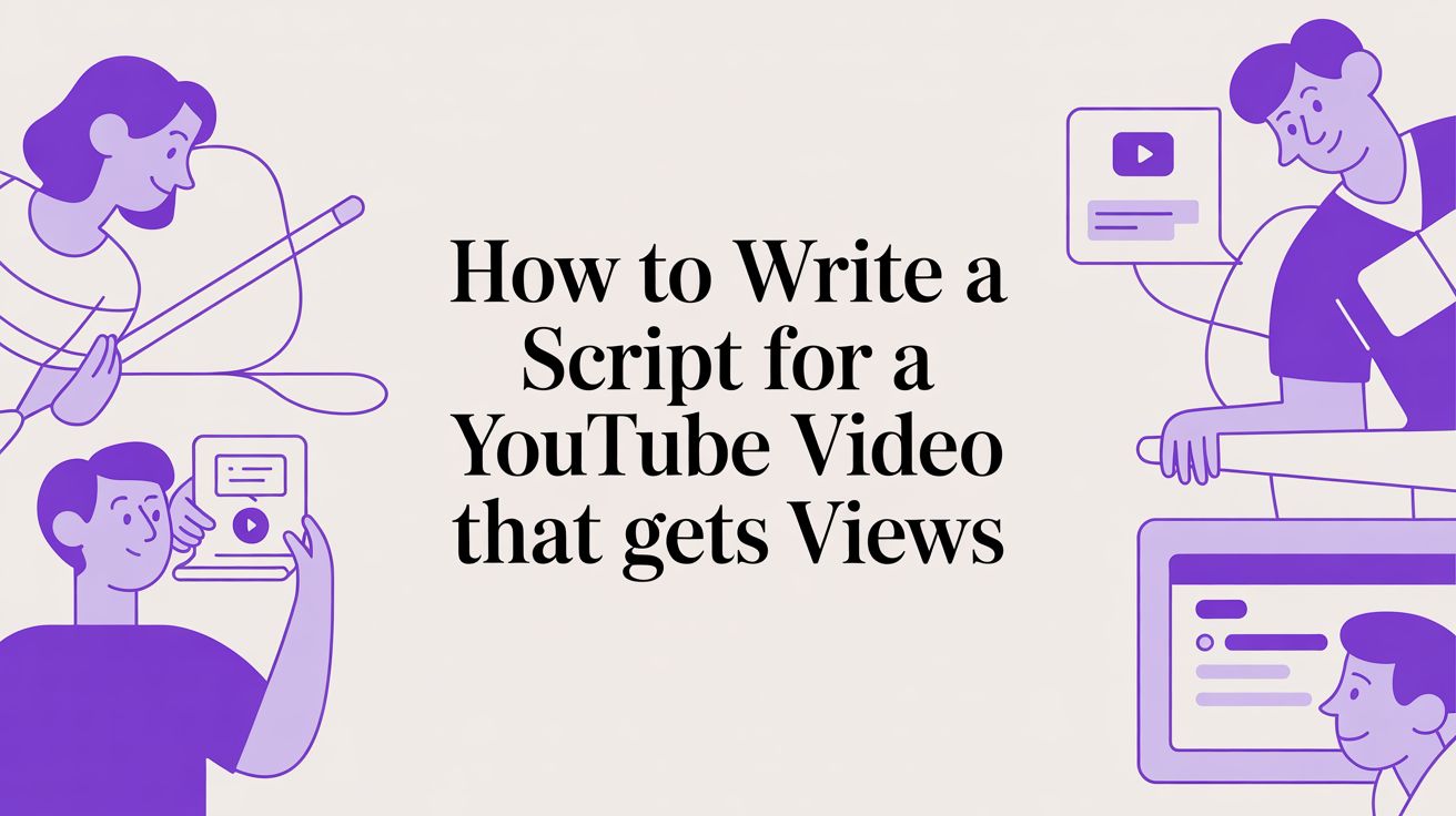 How to Write a Script for a YouTube Video That Gets Views