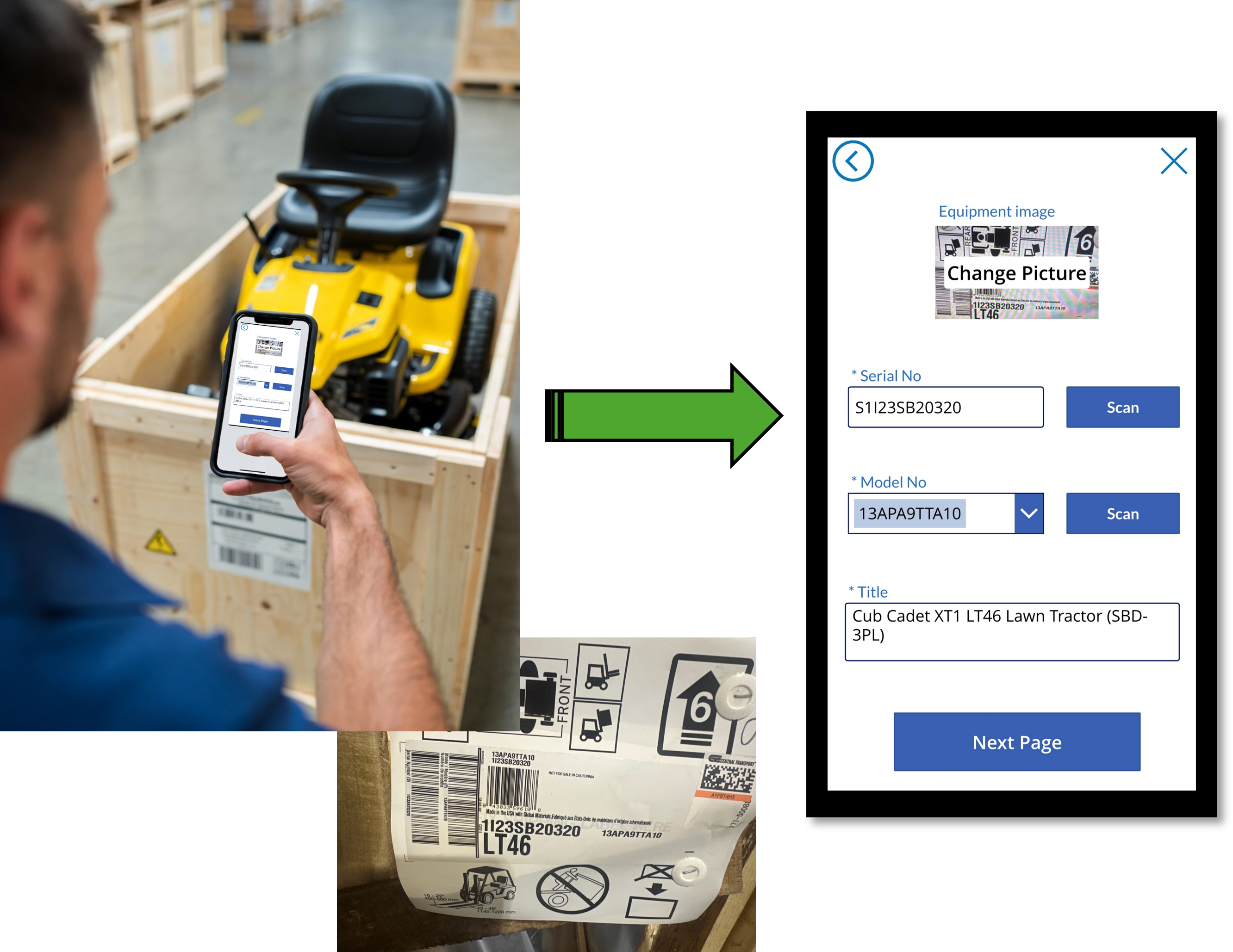 [interface] realistic interface design on a laptop showcasing client management features