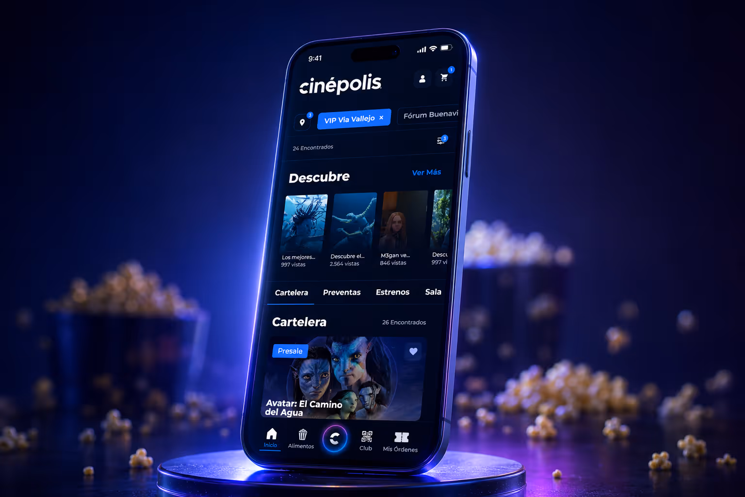 Cinepolis ticket flow redesign