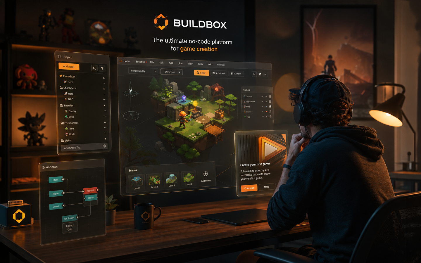 No-Code Game Creation Platform