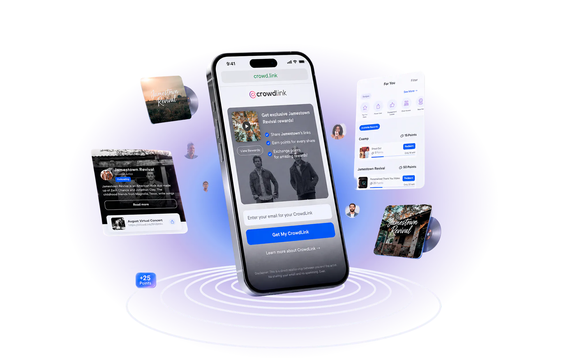 Crowdlink product design by Wandr