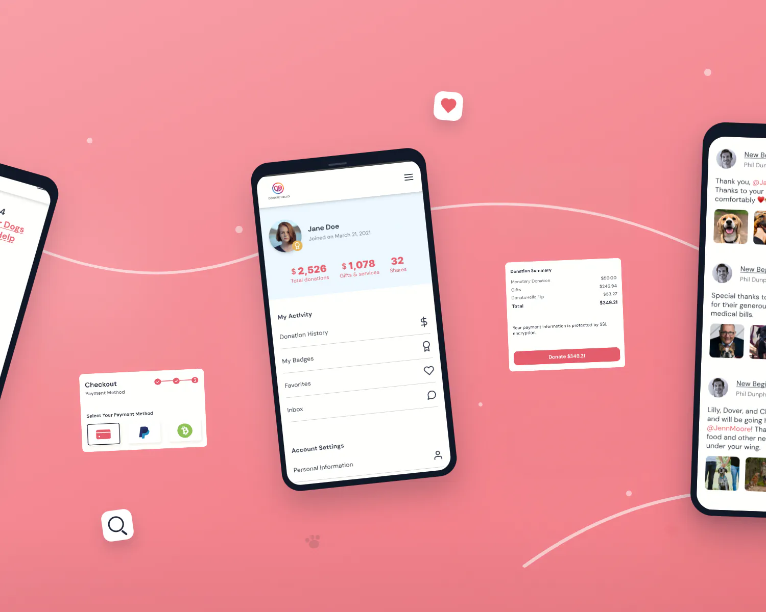 Case study design screen 6 by WANDR