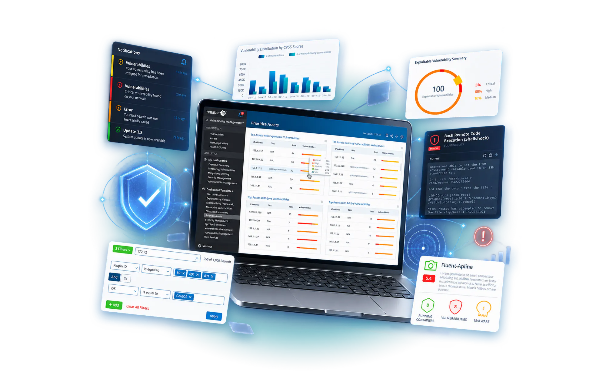 Tenable product design by Wandr
