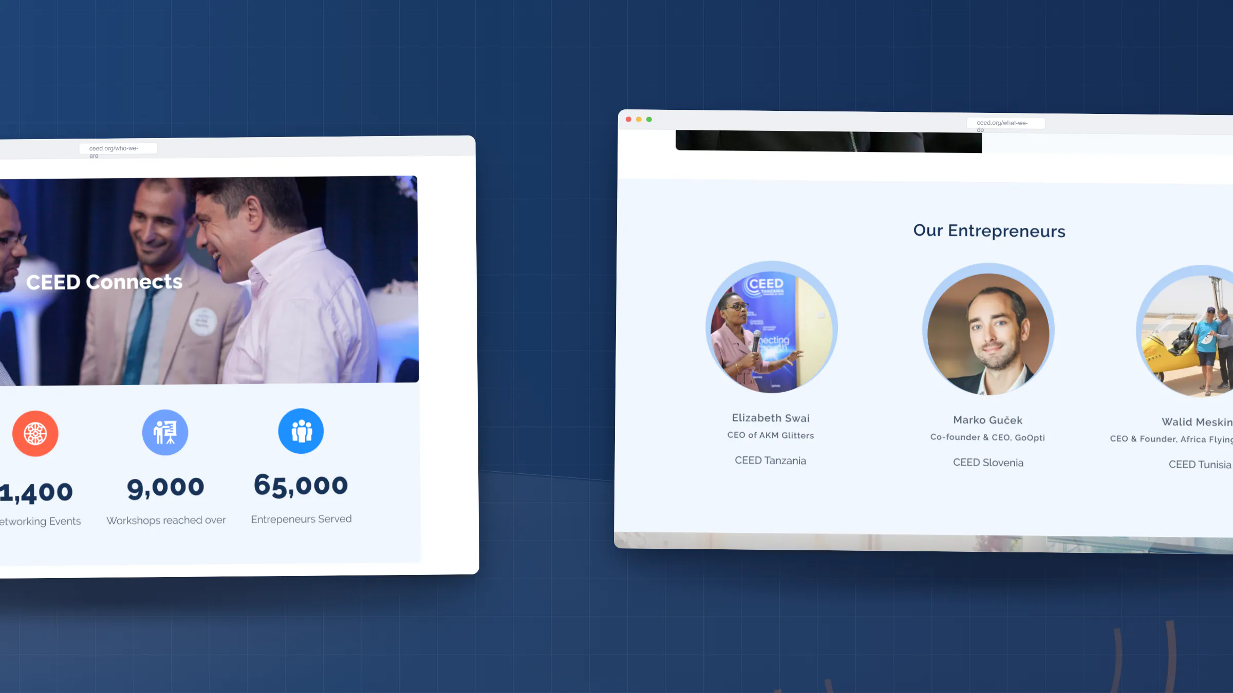 Case study design screen 7 by WANDR