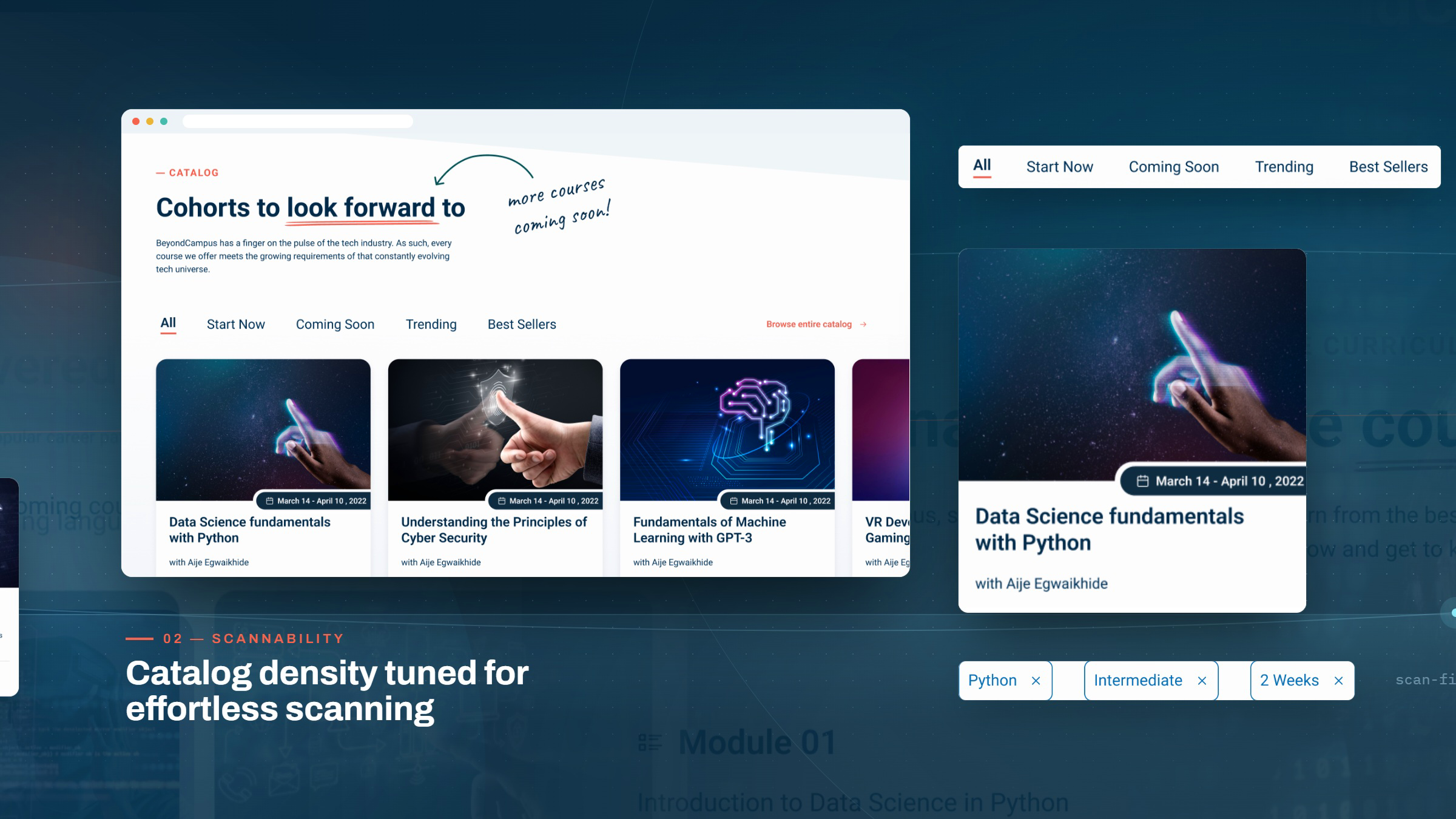 MPL redesign surface