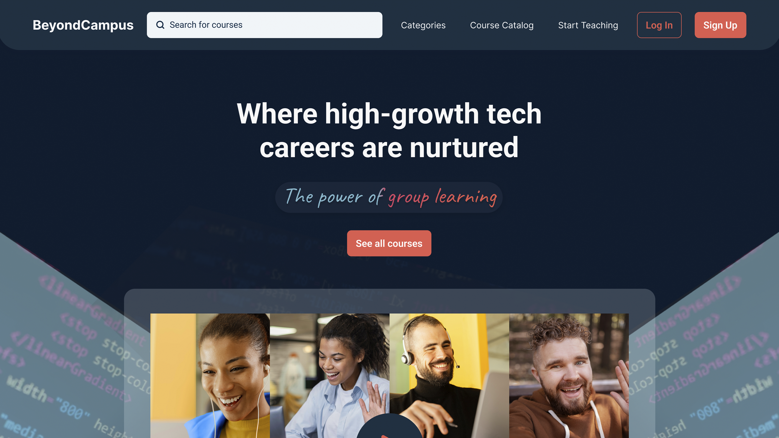 Before redesign