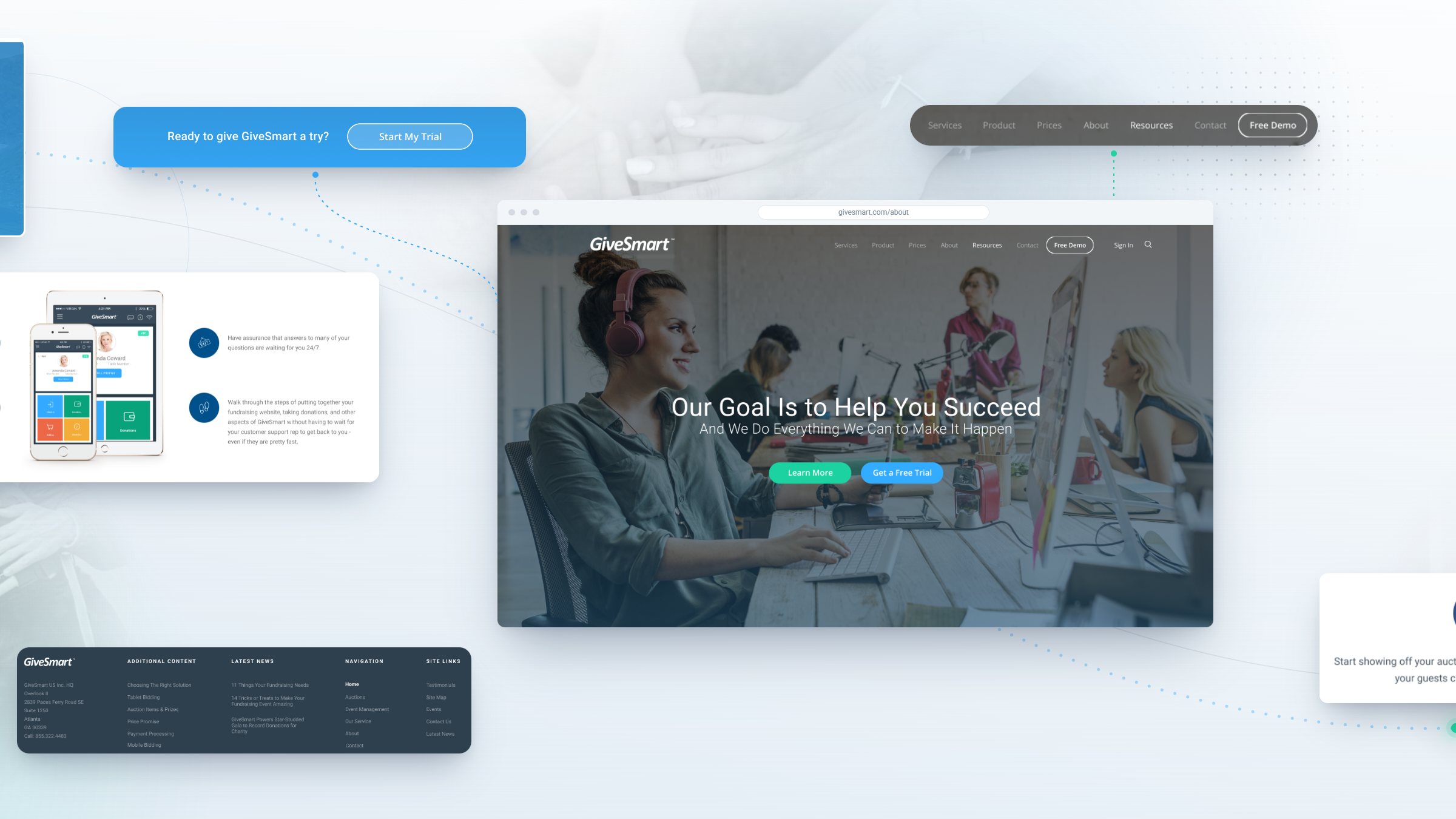 Case study design screen 2 by WANDR