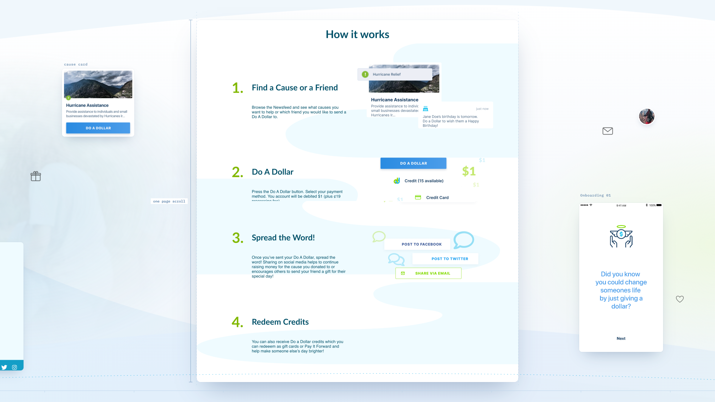 Case study design screen 2 by WANDR