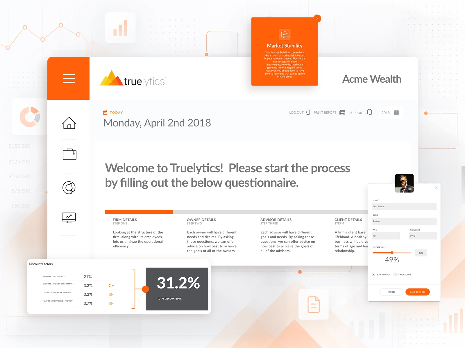 Client product designed by WANDR