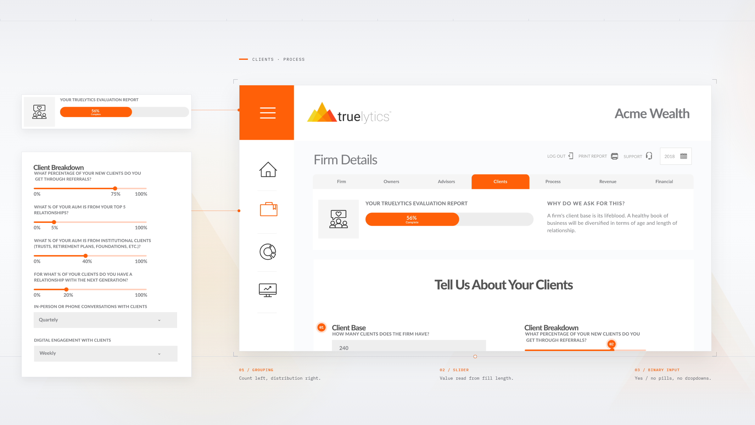 Case study design screen 4 by WANDR
