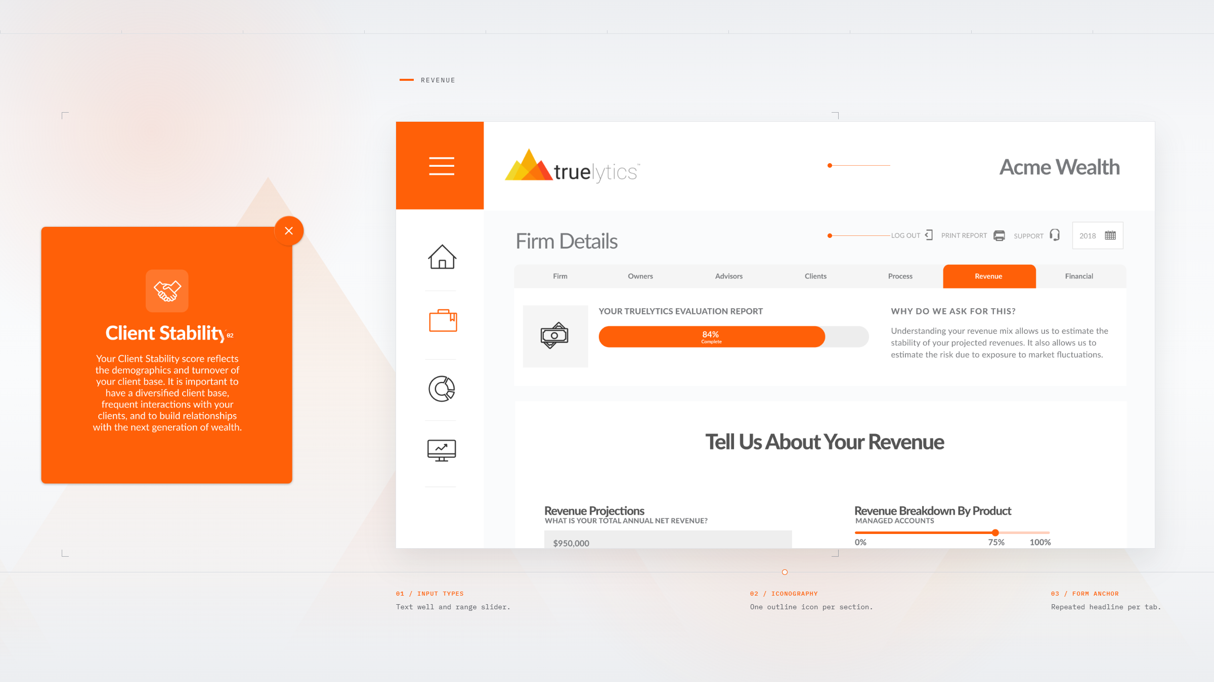 Case study design screen 5 by WANDR