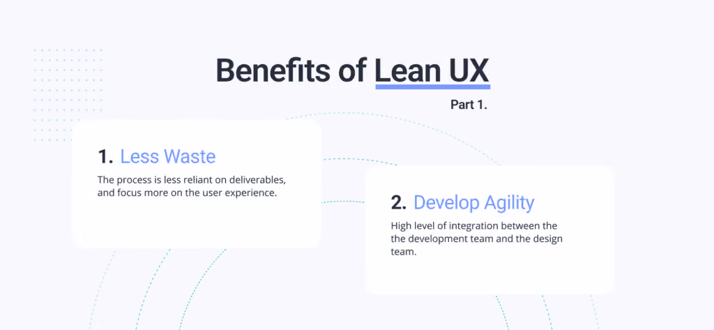 know the benefits of lean UX by WANDR, UX Design Agency