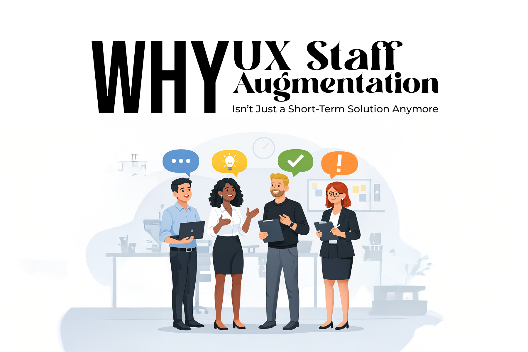 Why UX Staff Augmentation Isn’t Just a Short-Term Solution Anymore