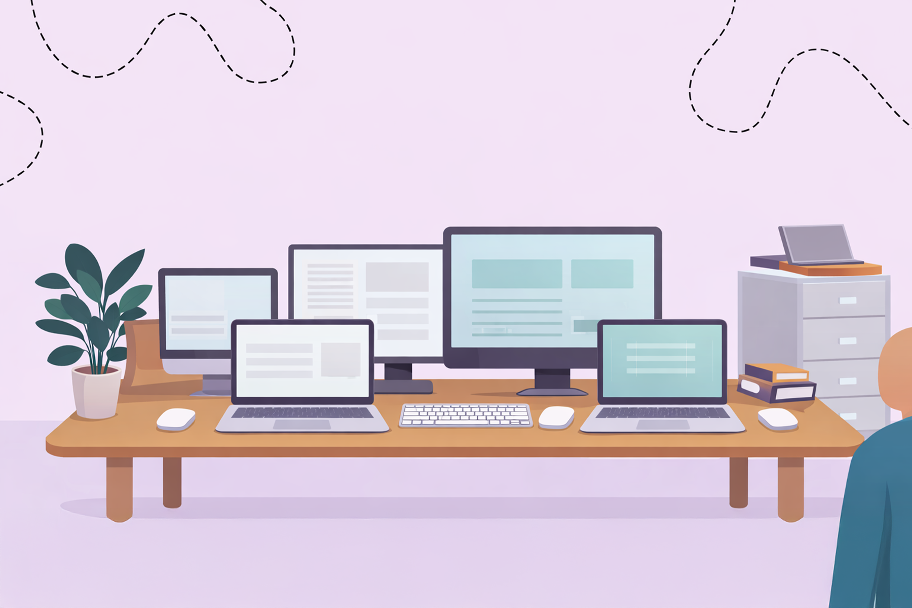 UX staff augmentation equipment responsibility covered by staffing agency