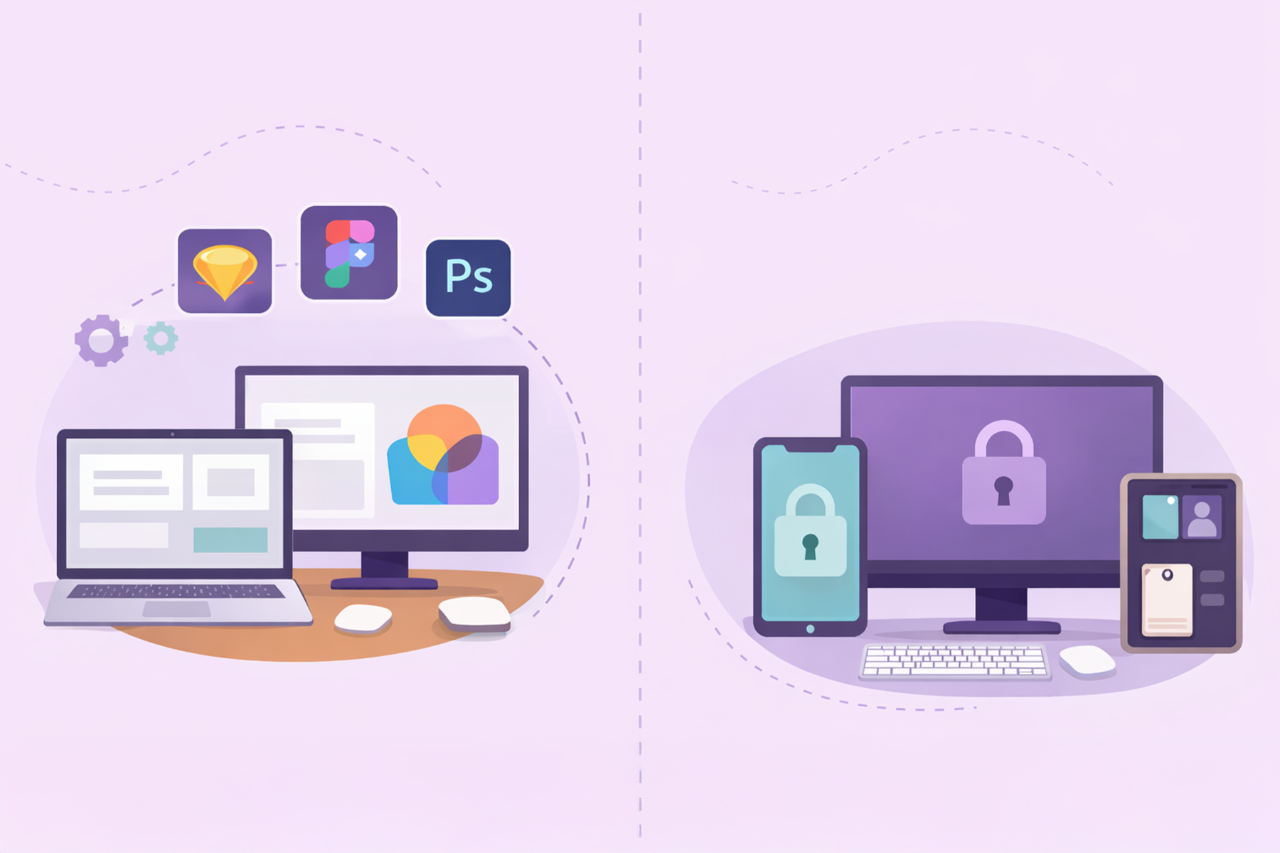 UX staff augmentation tool licensing agency tools vs client proprietary systems
