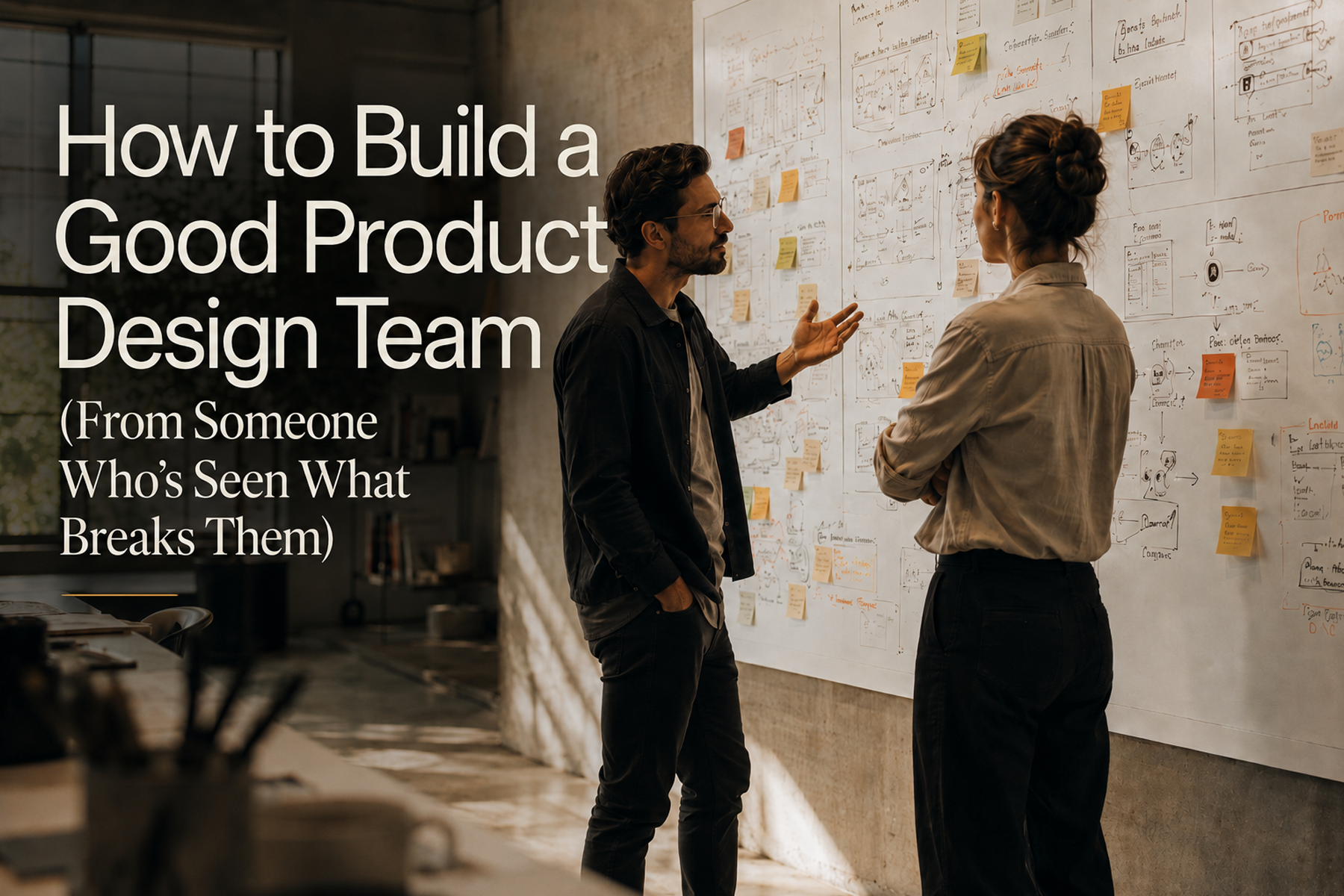 How to Build a Good Product Design Team (From Someone Who's Seen What Breaks Them)