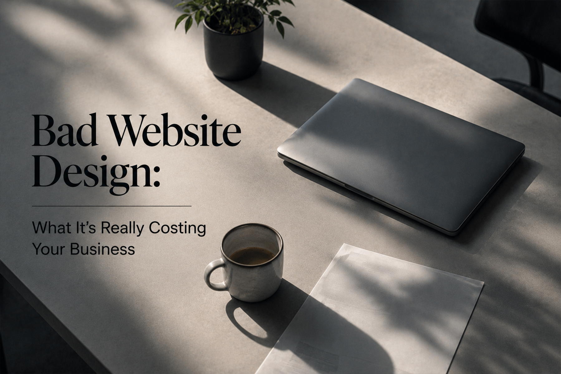 Bad Website Design: What It's Really Costing Your Business