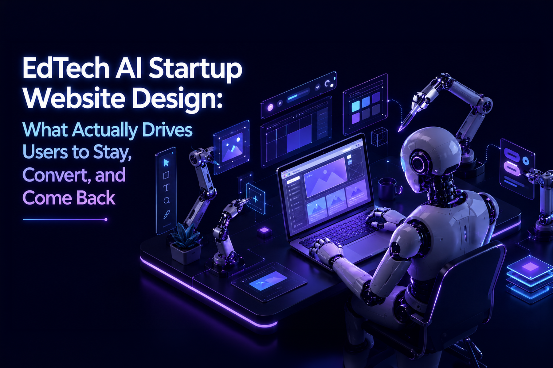 EdTech AI Startup Website Design: What Actually Drives Users to Stay, Convert, and Come Back
