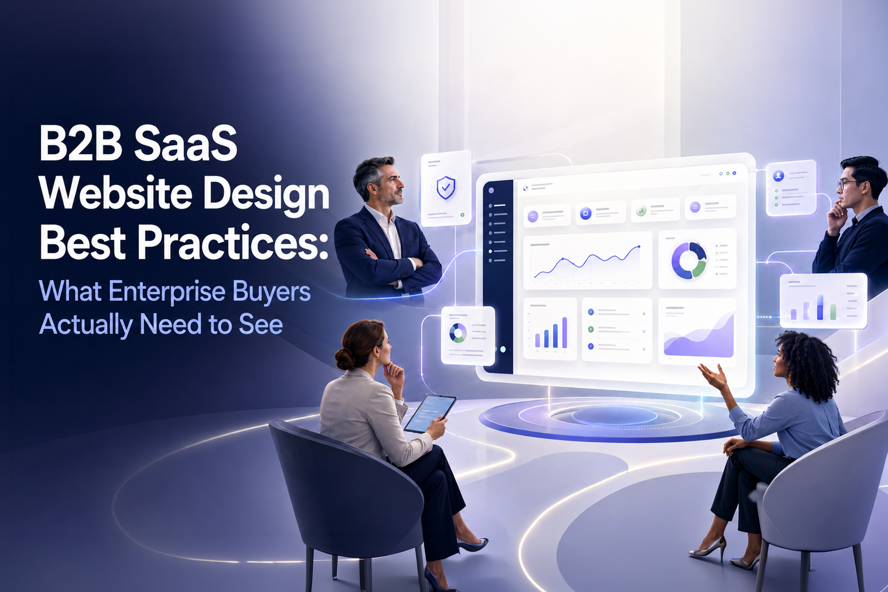 B2B SaaS Website Design Best Practices: What Enterprise Buyers Actually Need to See