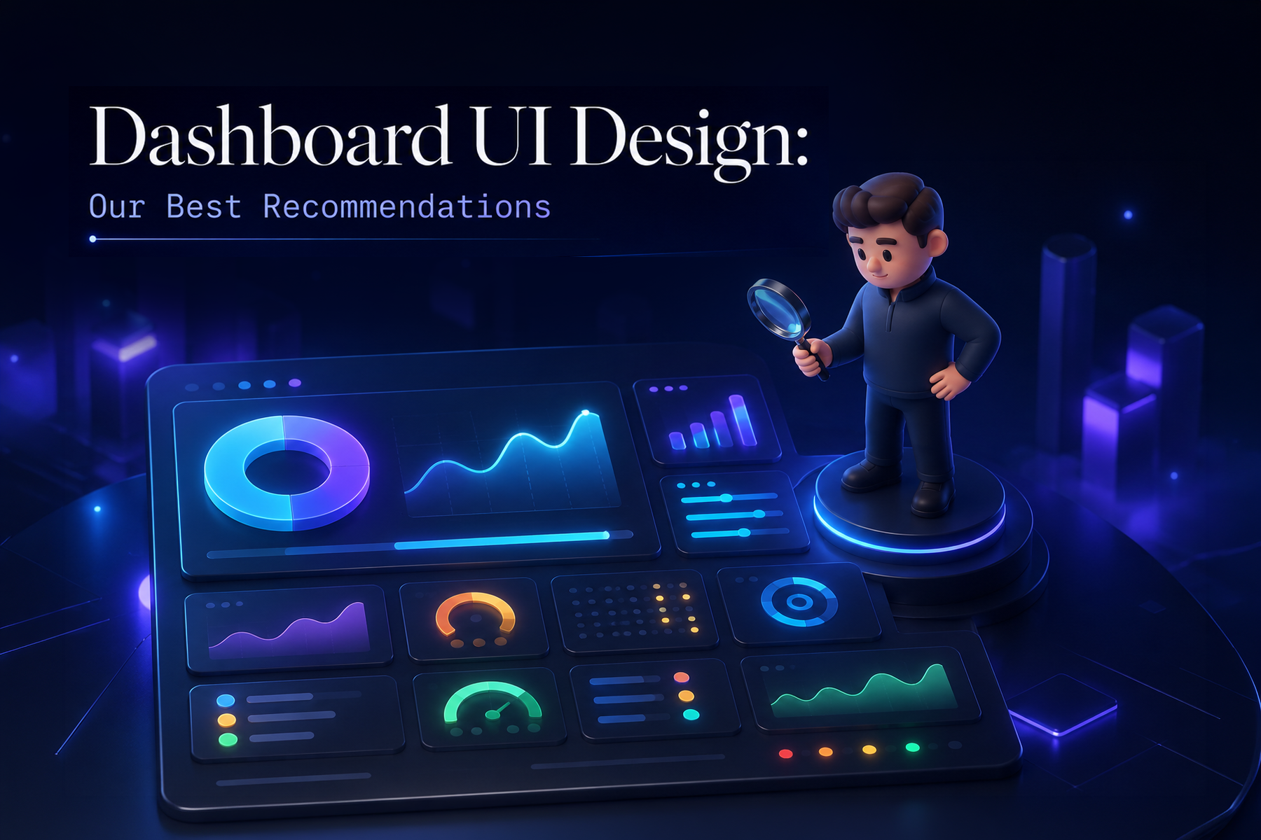 Dashboard UI Design: Our Best Recommendations