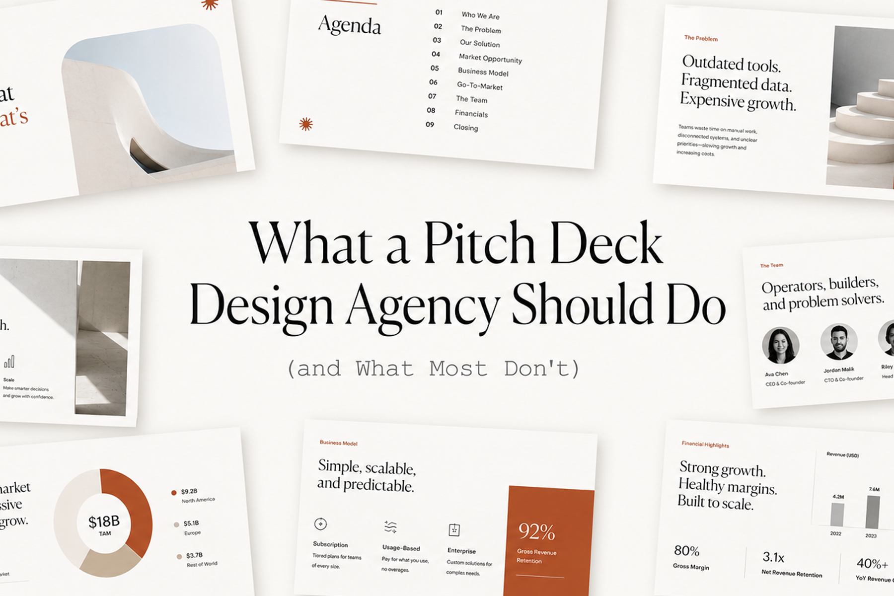 What a Pitch Deck Design Agency Should Do (and What Most Don't)