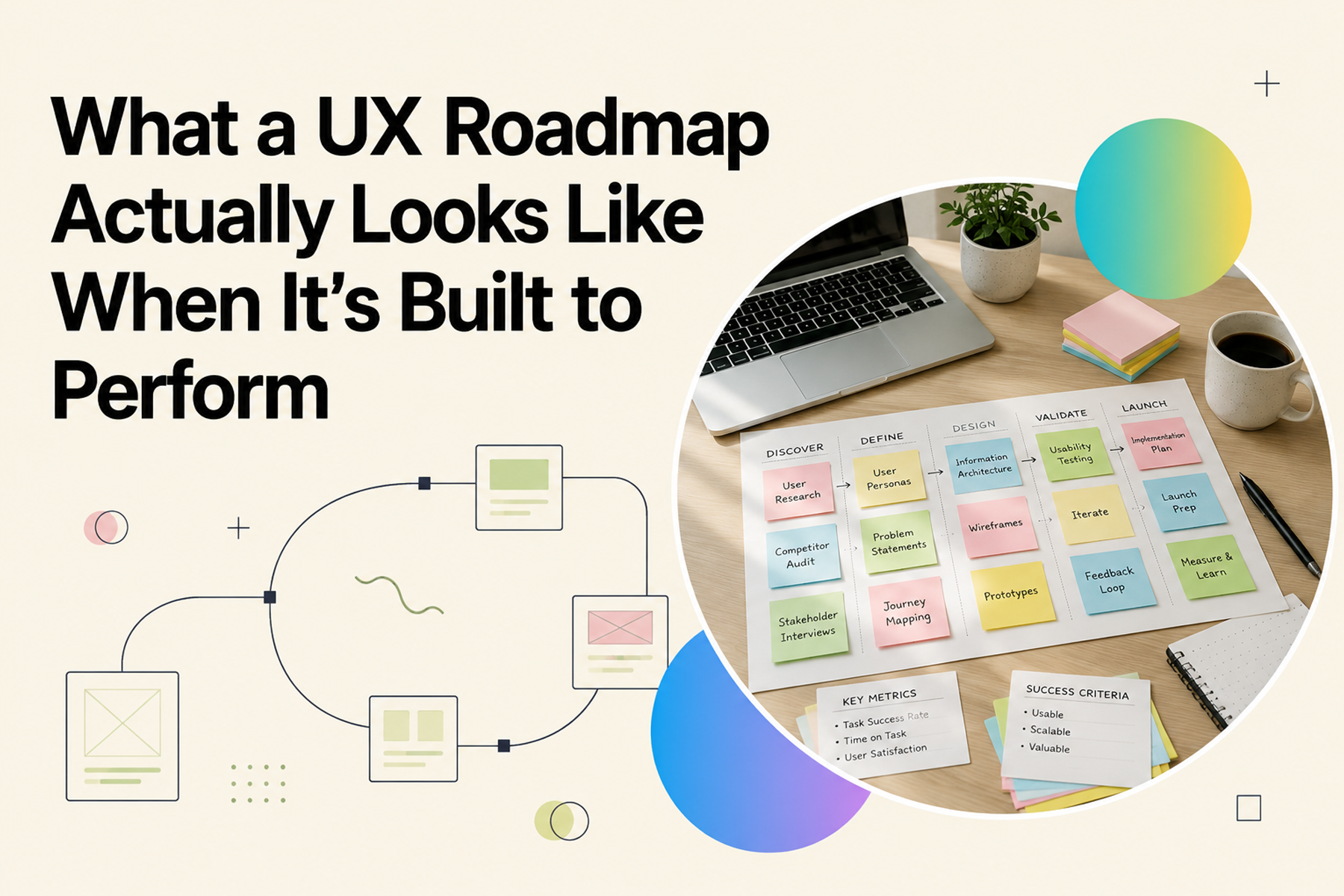 What a UX Roadmap Actually Looks Like When It's Built to Perform
