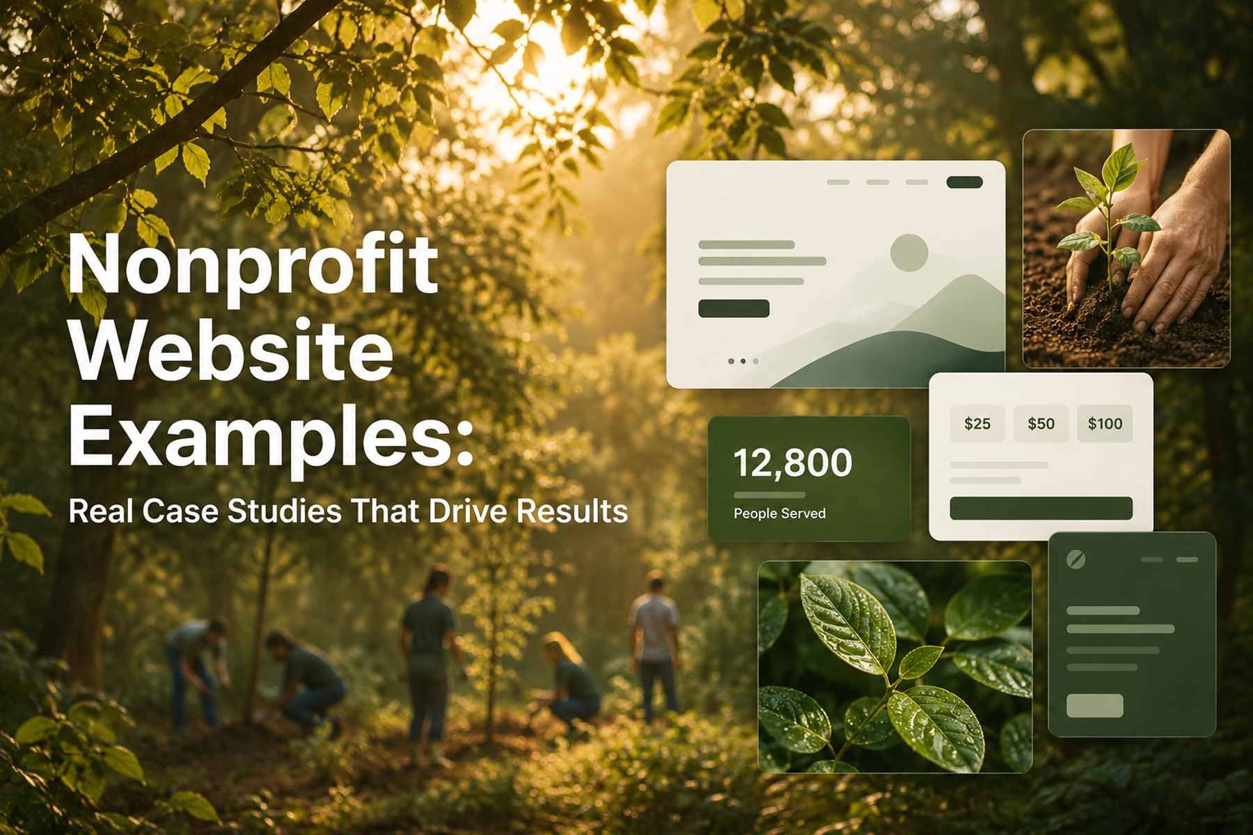 Nonprofit Website Examples: Real Case Studies That Drive Results
