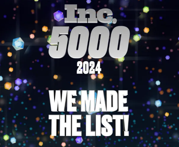 WANDR Studio team celebrating their recognition on the 2024 Inc. 5000 list of fastest-growing private companies in the United States