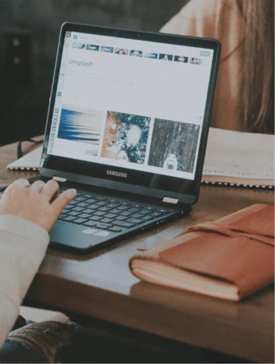 A collaborative design team using DesignOps tools and workflows to streamline their creative process at a modern tech company