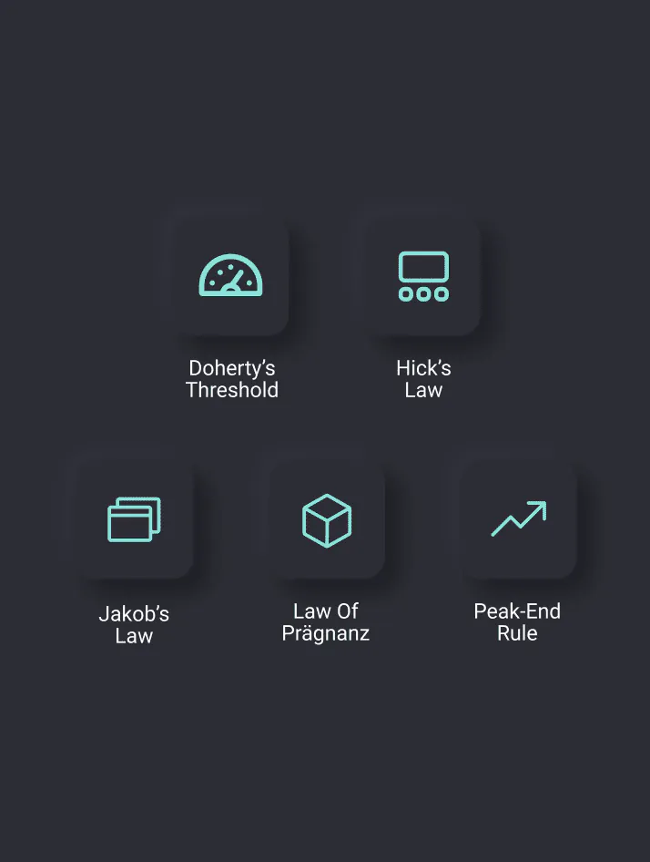 UX designer analyzing user experience principles and interface design for a SaaS product on a modern workspace setup