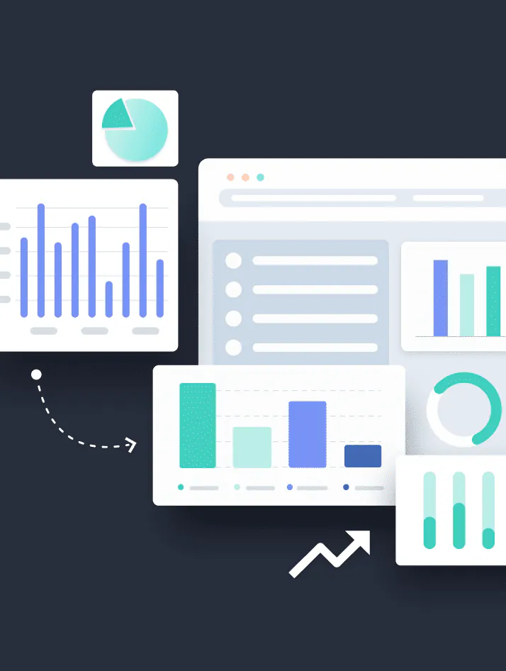 Modern dashboard design examples showing operational, analytical, strategic, and tactical dashboard interfaces