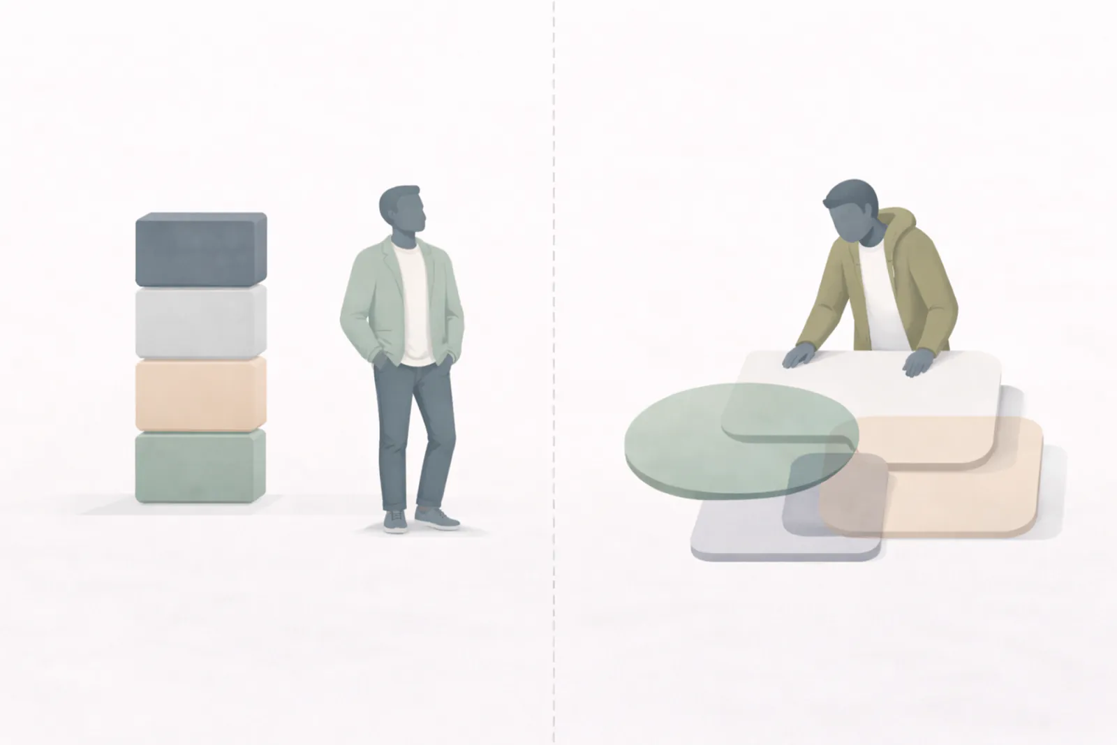 Difference between UX designer recruitment and accountable UX staff augmentation models