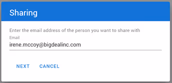 Product screenshot of inviting prospects in Homerun