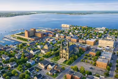 City of Charlottetown, Prince Edward Island showing CLG Injury Law service coverage.
