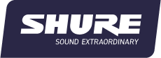 Shure logo with the tagline 'Legendary Sound' below the company name.