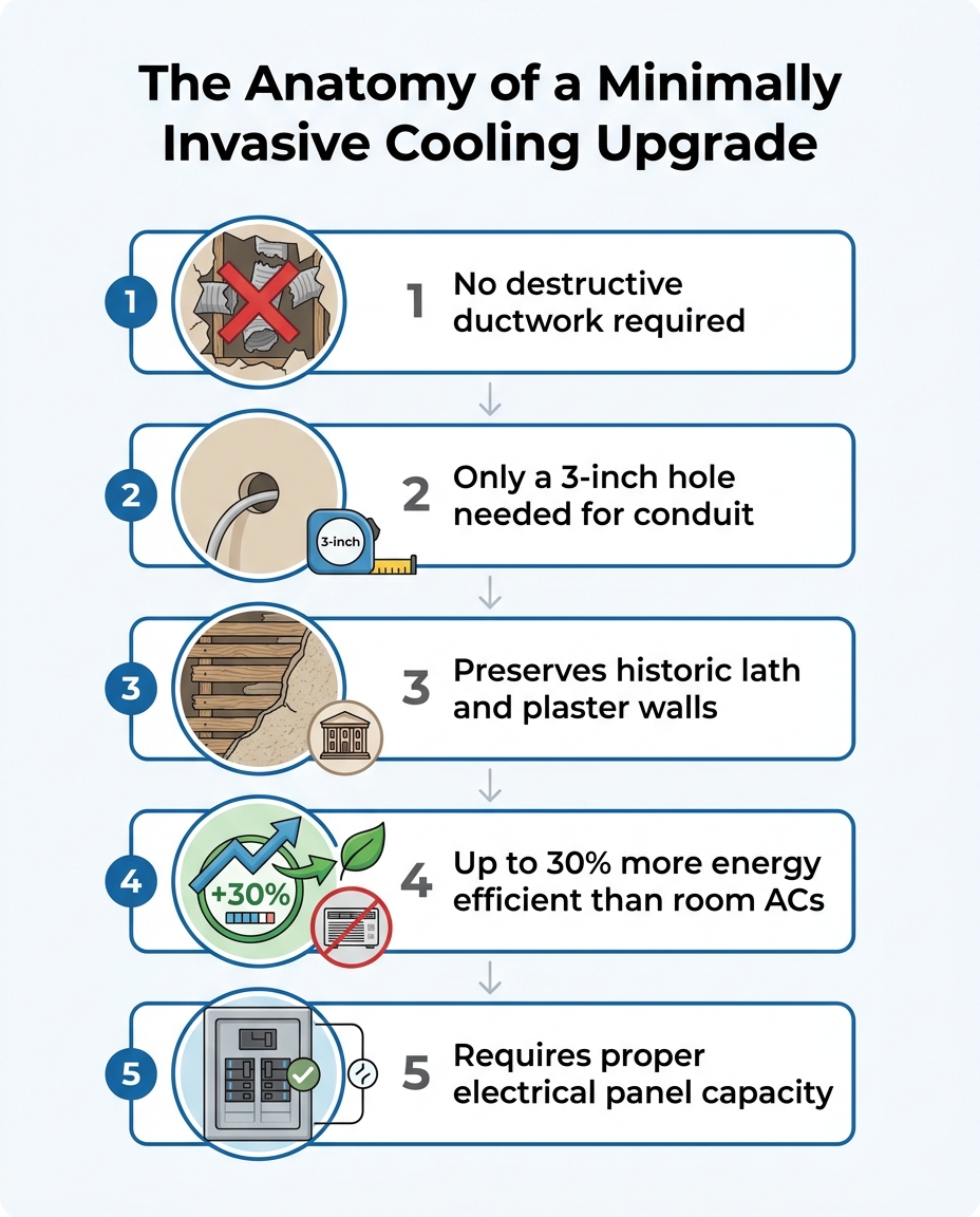 The Anatomy of a Minimally Invasive Cooling Upgrade