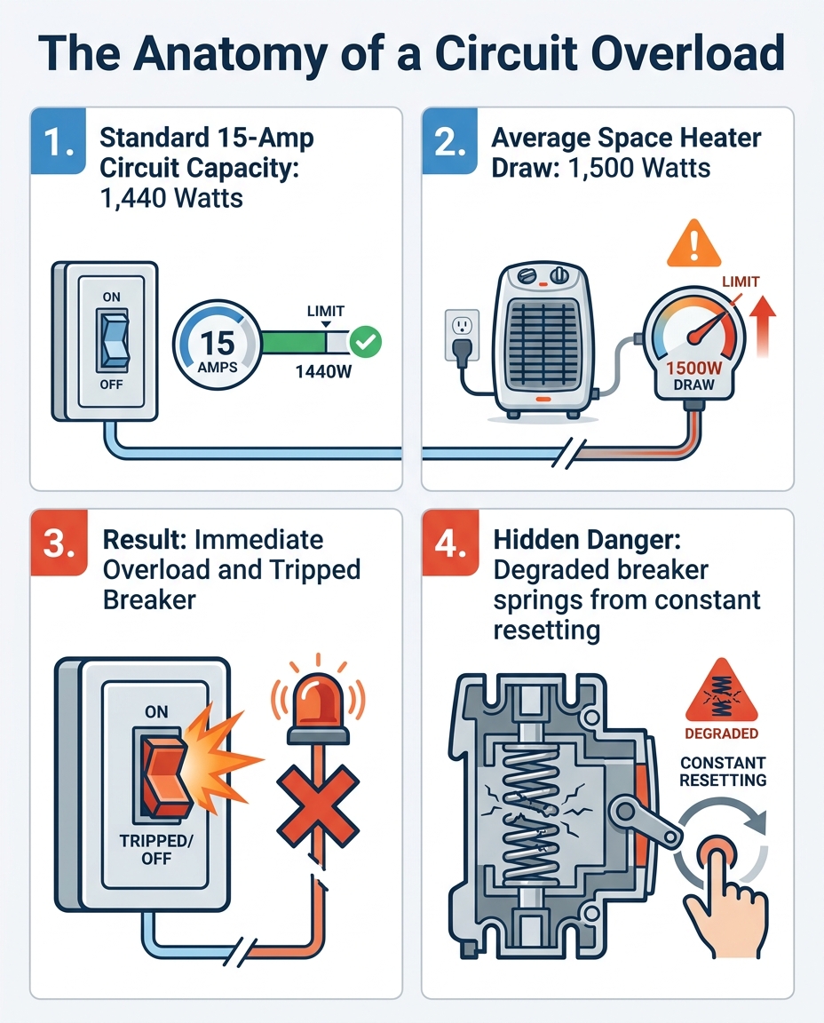The Anatomy of a Circuit Overload