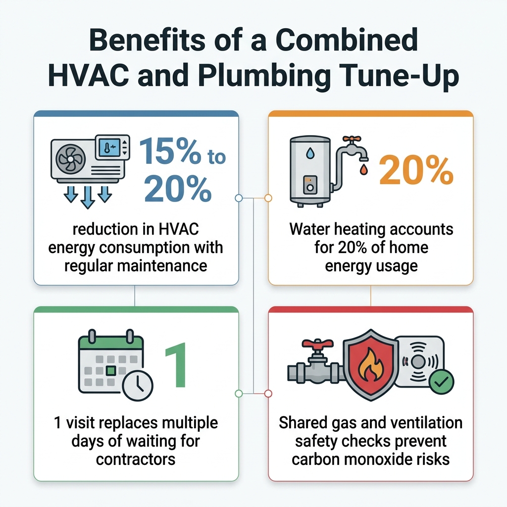 Benefits of a Combined HVAC and Plumbing Tune-Up