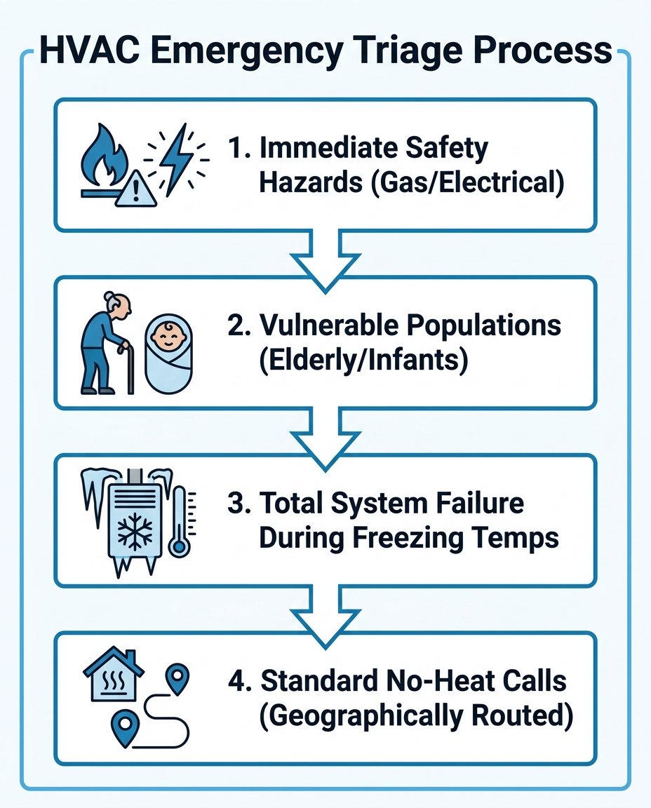 HVAC Emergency Triage Process