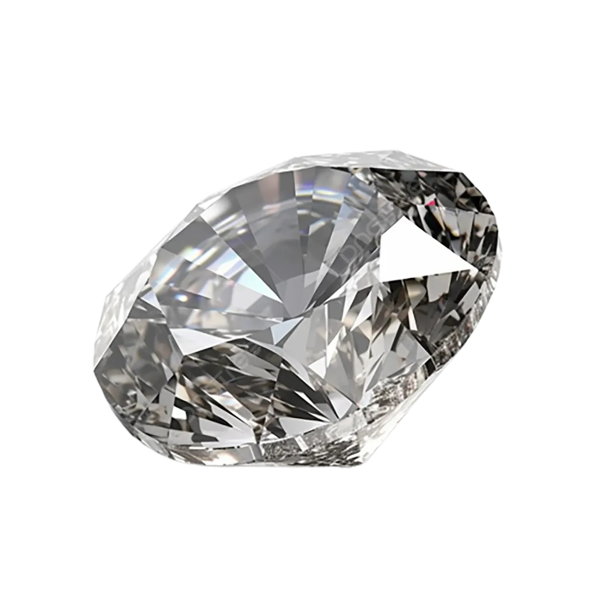 Diamant taille brillant rond en pierre seule, pierre précieuse évaluée pour achat comptant